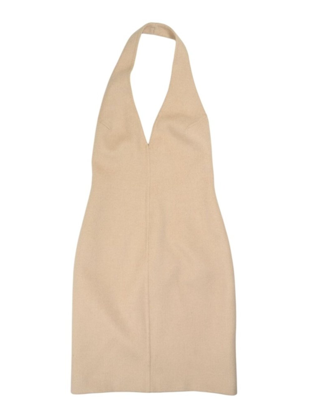 Archival Céline by Michael Kors circa 2002 Camel Hair Mini Dress in Beige